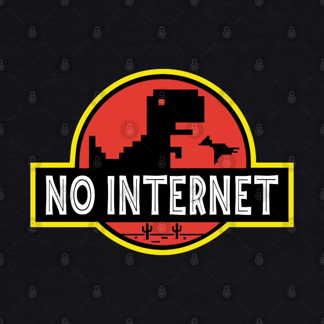 No Internet Dino by GiGiGabutto